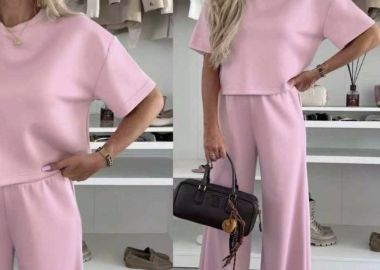 ΣΕΤ ΦΟΡΜΑ ΜΕ ΚΟΝΤΟΜΑΝΙΚΟ ΜΠΛΟΥΖΑΚΙ - TEREZA - fashionroom - 