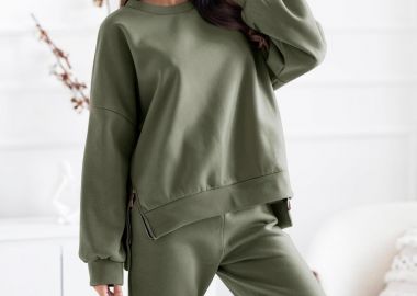 Σετ Φόρμας Laderaz Χακί - Amelie's - 