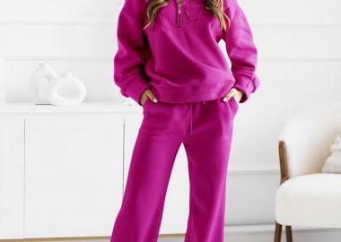 Σετ Φόρμας Παντελόνι Με Φούτερ Hill Magenta - Amelie's - 