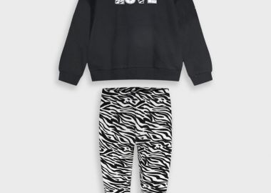 Σετ φούτερ μπλούζα με κολάν - ΕΜΠΡΙΜΕ 15-125361-0 - energiers - 