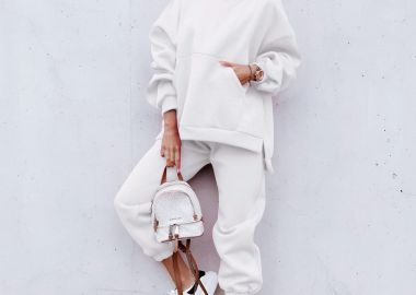 Σετ Φούτερ Μπλούζα Παντελόνι Gia Λευκό - Amelie's - 