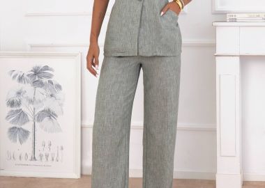 ΣΕΤ ΓΙΛΕΚΟ ΚΑΙ ΠΑΝΤΕΛΟΝΙ LINEN TYPE- ARTHUR - sense-shop - 