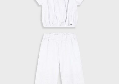 Σετ κιπούρ για κορίτσι - Λευκό 16-225202-0 - energiers - 