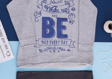 ΣΕΤ ΚΟΛΑΝ ΜΕ ΜΠΛΟΥΖΑ ΓΚΡΙ - COLIN -  - 