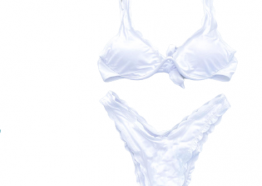 Σετ Μαγιό Μπικίνι Wave Designs Λευκό - Amelie's - 