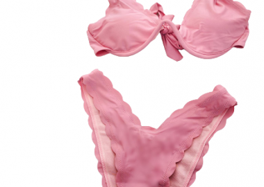 Σετ Μαγιό Μπικίνι Wave Designs Ρόζ - Amelie's - 
