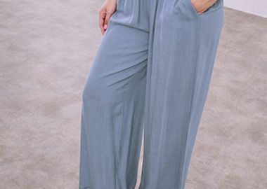 Σετ με πουκάμισο και παντελόνα από βισκόζη SQ9844.0670+4 - Celestino - 