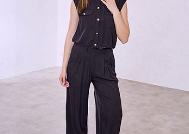 Σετ με πουκάμισο και παντελόνα από βισκόζη SQ9844.0672+1 - Celestino - 