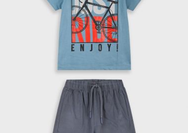 Σετ με τύπωμα - ΑΝΘΡΑΚΙ 13-226011-0 - energiers - 