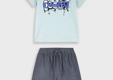 Σετ με τύπωμα - ΑΝΘΡΑΚΙ 13-226015-0 - energiers - 