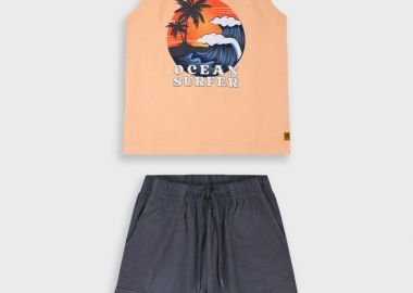 Σετ με τύπωμα - ΑΝΘΡΑΚΙ 13-226090-0 - energiers - 