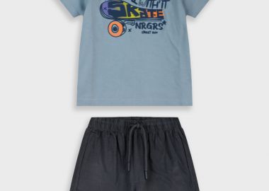 Σετ με τύπωμα - ΜΑΥΡΟ 12-226116-0 - energiers - 