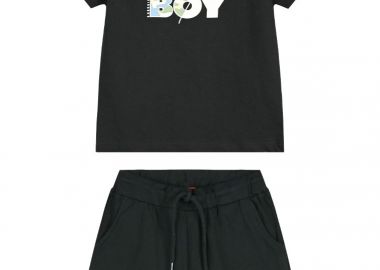 Σετ με τύπωμα - ΜΑΥΡΟ 12-226174-0 - energiers - 