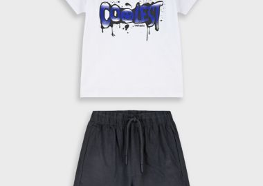 Σετ με τύπωμα - ΜΑΥΡΟ 13-226015-0 - energiers - 