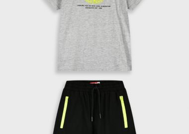 Σετ με τύπωμα - ΜΑΥΡΟ 13-226073-0 - energiers - 