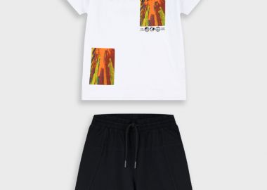 Σετ με τύπωμα - ΜΑΥΡΟ 13-226076-0 - energiers - 