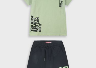 Σετ με τύπωμα - ΜΑΥΡΟ 13-226081-0 - energiers - 