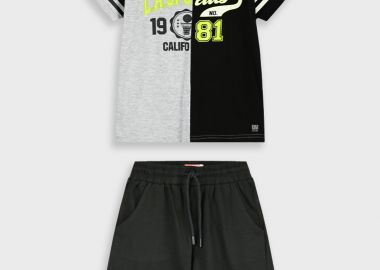 Σετ με τύπωμα - ΜΑΥΡΟ 13-226083-0 - energiers - 