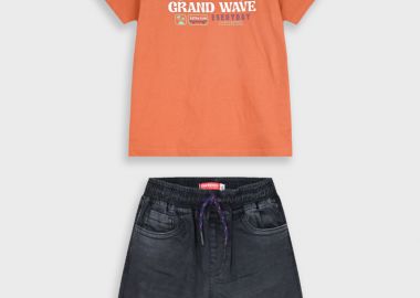 Σετ με τύπωμα - ΜΑΥΡΟ ΤΖΗΝ 13-226001-0 - energiers - 