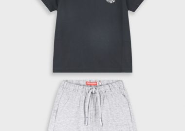 Σετ με τύπωμα - ΜΕΛΑΝΖΕ 12-226115-0 - energiers - 