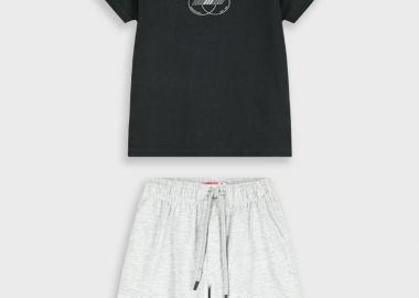 Σετ με τύπωμα - ΜΕΛΑΝΖΕ 13-226053-0 - energiers - 