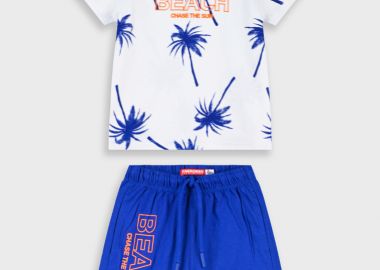 Σετ με τύπωμα - Μπλε 12-226183-0 - energiers - 