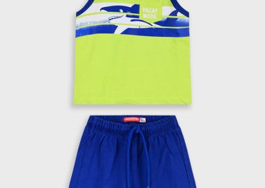 Σετ με τύπωμα - Μπλε 12-226191-0 - energiers - 