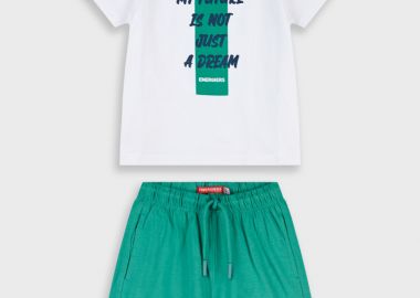 Σετ με τύπωμα - Πράσινο 12-226113-0 - energiers - 