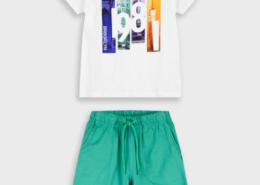 Σετ με τύπωμα - Πράσινο 13-226049-0 - energiers - 