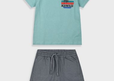 Σετ με τύπωμα για αγόρι - ΑΝΘΡΑΚΙ 12-225183-0 - energiers - 