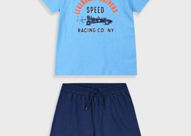 Σετ με τύπωμα για αγόρι - ΜΑΡΕΝ 12-225110-0 - energiers - 