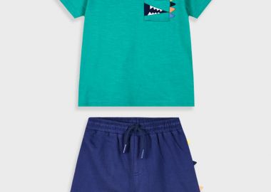 Σετ με τύπωμα για αγόρι - ΜΑΡΕΝ 12-225149-0 - energiers - 