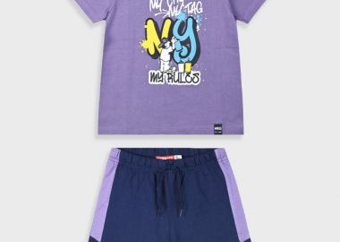 Σετ με τύπωμα για αγόρι - ΜΑΡΕΝ 12-225182-0 - energiers - 