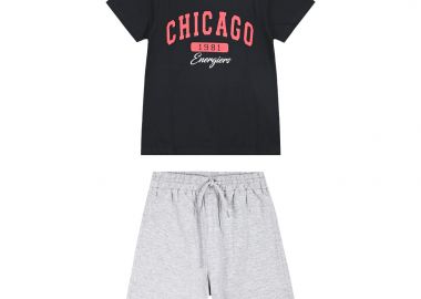 Σετ με τύπωμα για αγόρι - ΜΕΛΑΝΖΕ 13-225012-0 - 13-225012-0-8-etwn-melanze - energiers - 