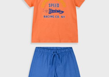 Σετ με τύπωμα για αγόρι - Ρουά 12-225110-0 - energiers - 