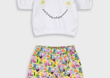 Σετ με τύπωμα για κορίτσι - ΕΜΠΡΙΜΕ 15-225380-0 - energiers - 