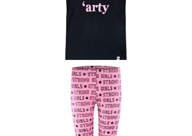 Σετ με τύπωμα για κορίτσι - ΤΡΙΑΝΤΑΦΥΛΛΙ 16-225249-0 - energiers - 