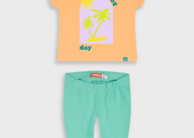 Σετ μπλούζα με κολάν - Emerald 15-226342-0 - energiers - 