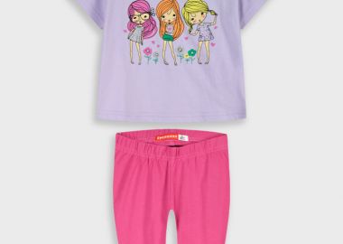 Σετ μπλούζα με κολάν - ΦΟΥΞ 15-226374-0 - energiers - 