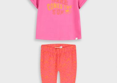 Σετ μπλούζα με κολάν - ΦΟΥΞ 16-226274-0 - energiers - 