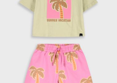 Σετ μπλούζα με σορτς - ΒΑΝΙΛΙΑ 15-226390-0 - energiers - 