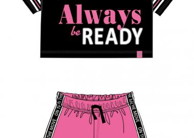 Σετ μπλούζα με σορτς - ΦΟΥΞ 16-226285-0 - energiers - 