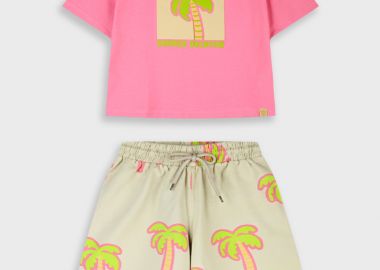 Σετ μπλούζα με σορτς - ΤΡΙΑΝΤΑΦΥΛΛΙ 15-226390-0 - energiers - 