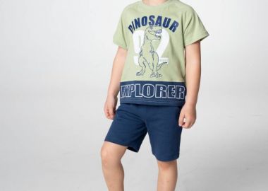 ΣΕΤ ΜΠΛΟΥΖΑ ΒΕΡΜΟΥΔΑ - ΦΥΣΤΙΚΙ ΜΑΡΕΝ ΦΥΣΤΙΚΙ ΜΑΡΕΝ - Frenzy style - 