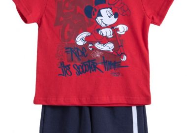 ΣΕΤ ΜΠΛΟΥΖΑ ΒΕΡΜΟΥΔΑ - ΚΟΚΚΙΝΟ ΜΑΡΕΝ ΚΟΚΚΙΝΟ ΜΑΡΕΝ - Frenzy style - 