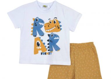 ΣΕΤ ΜΠΛΟΥΖΑ ΒΕΡΜΟΥΔΑ - Λευκο μουσταρδι ΛΕΥΚΟ ΜΟΥΣΤΑΡΔΙ - Frenzy style - 