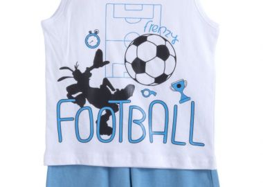 ΣΕΤ ΜΠΛΟΥΖΑ ΒΕΡΜΟΥΔΑ - Λευκο ραφ ΛΕΥΚΟ ΡΑΦ - Frenzy style - 