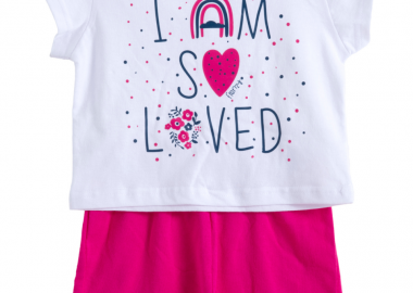 ΣΕΤ ΜΠΛΟΥΖΑ ΒΕΡΜΟΥΔΑ - ΛΕΥΚΟ ΦΟΥΞ ΛΕΥΚΟ ΦΟΥΞ - Frenzy style - 