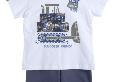 ΣΕΤ ΜΠΛΟΥΖΑ ΒΕΡΜΟΥΔΑ - ΛΕΥΚΟ ΜΑΡΕΝ ΛΕΥΚΟ ΜΑΡΕΝ - Frenzy style - 