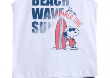 ΣΕΤ ΜΠΛΟΥΖΑ ΒΕΡΜΟΥΔΑ - ΛΕΥΚΟ ΜΑΡΕΝ ΛΕΥΚΟ ΜΑΡΕΝ - Frenzy style - 